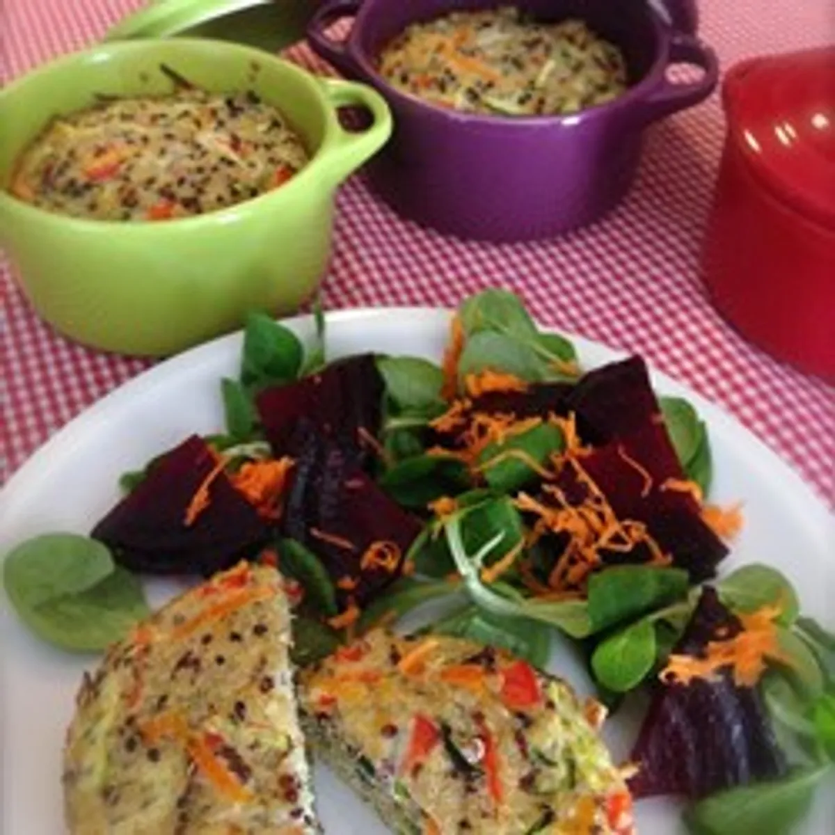 Quinoa Muffins Rezept (vegetarisch)