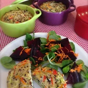 Quinoa Muffins Rezept (vegetarisch)