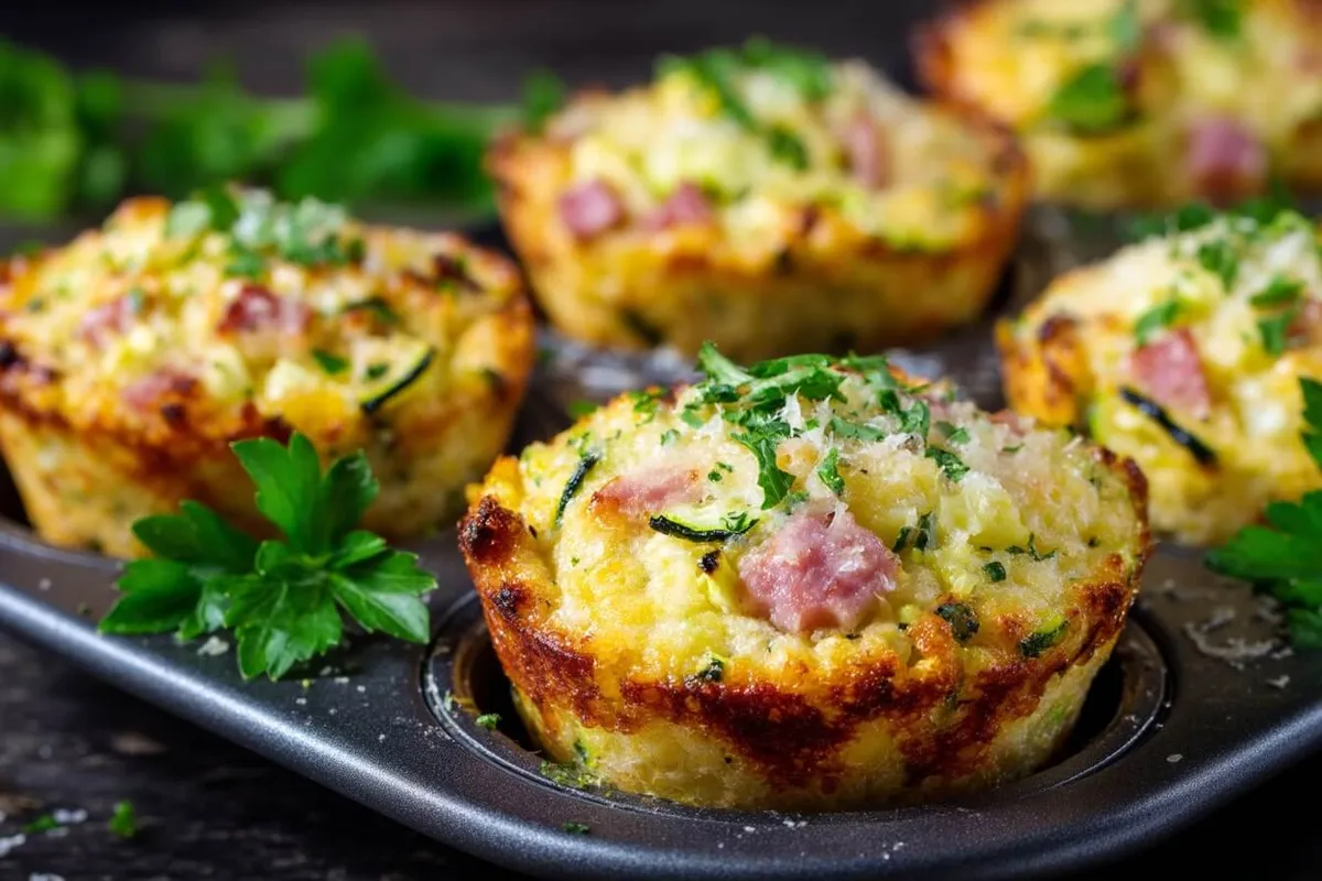 Mini Quinoa Schalen mit Gemüsefüllung