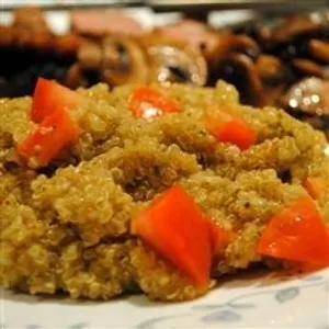 Quinoa mit Apfel und Zimt