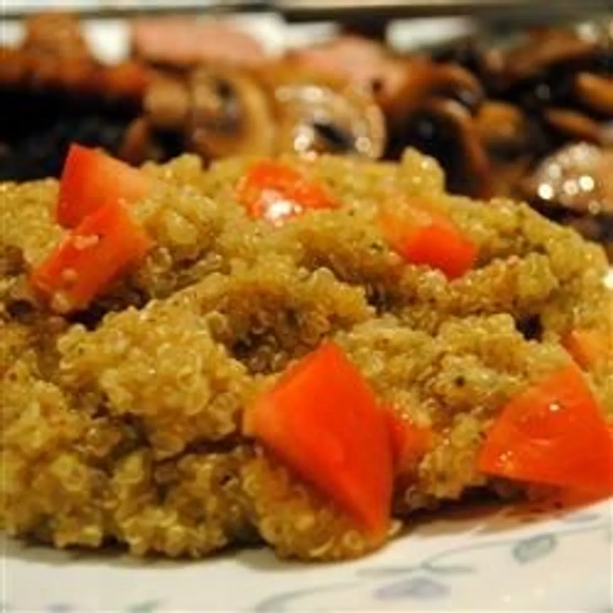 Quinoa mit Apfel und Zimt