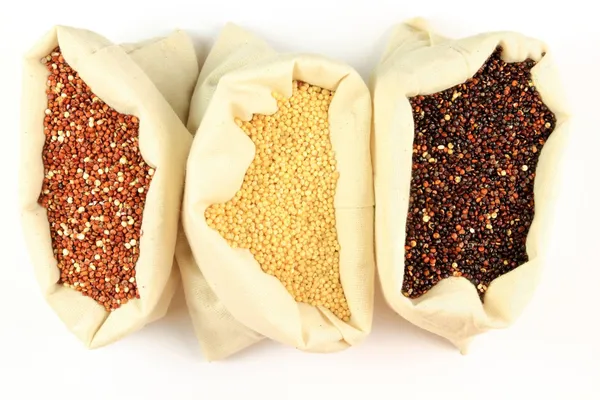 Quinoa Wohlbefinden Symbolbild für Gesundheit und Wohlbefinden durch Quinoa-Konsum