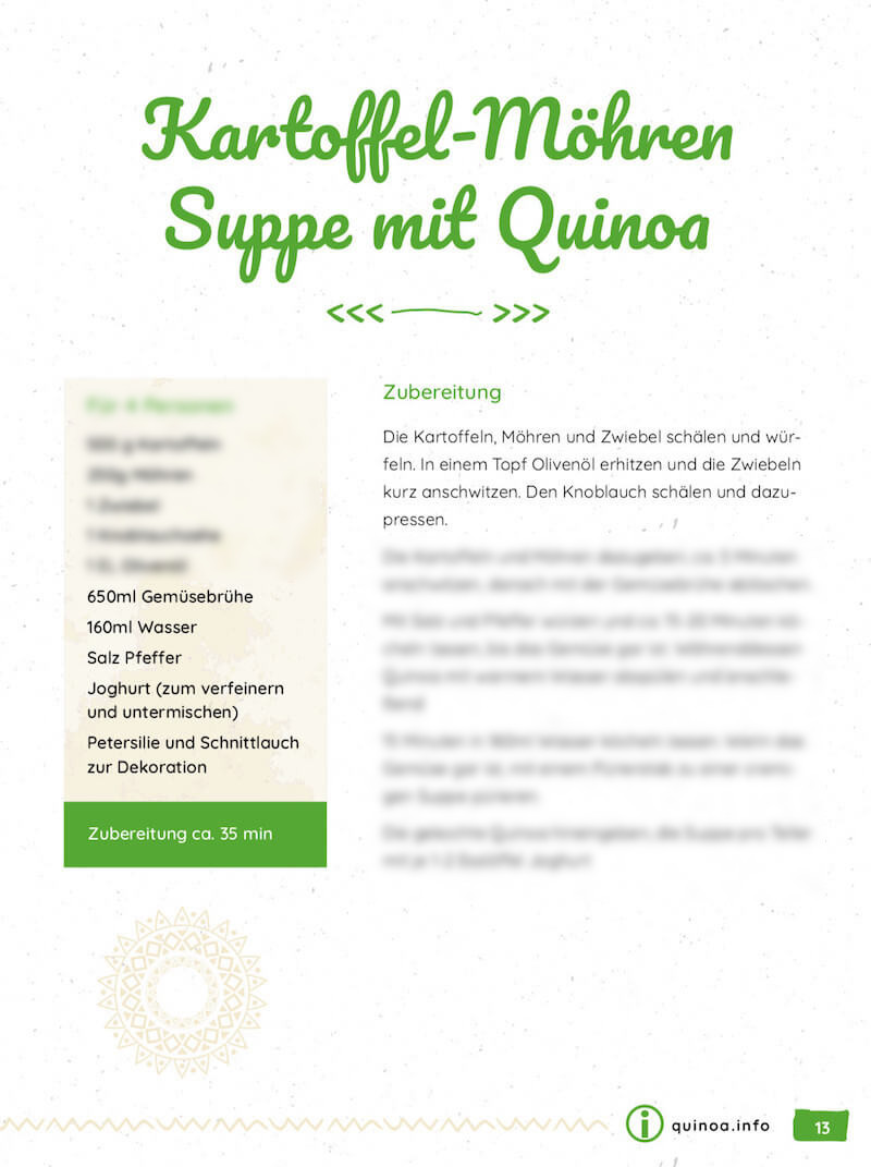 Quinoa Suppe